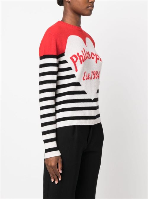 Maglia donna a righe Philosophy di Lorenzo Serafini | 09055700A1002